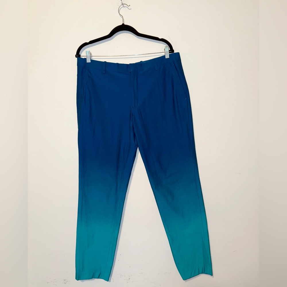 INC International Concepts Teal Slim Fit pants